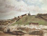 Vincent Van Gogh, Montmartre:Quarry,the Mills (nn04)